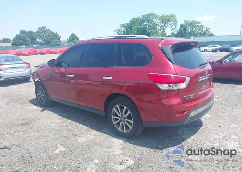 2015 Nissan Pathfinder Platinum/S/Sl/Sv из США, поврежденный, VIN 5N1AR2MN8FC618987